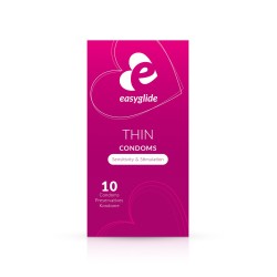 10 préservatifs Extra Fins - EasyGlide