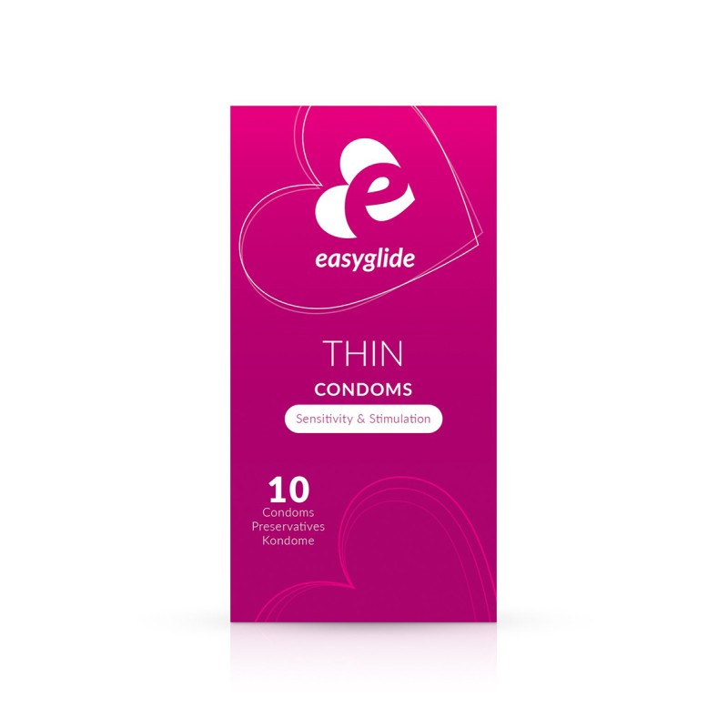 10 préservatifs Extra Fins - EasyGlide