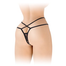 Robe bustier Bondesque F358 - Noir Handmade