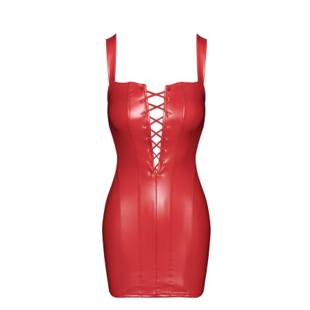 Mini robe Bombshell F367 - Noir Handmade