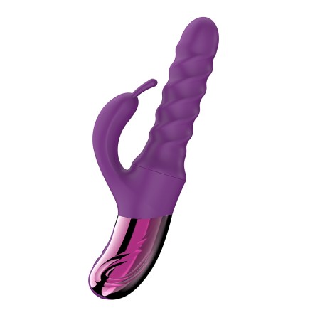 Vibro Swirl Rabbit Thrusting Vibrator - She.E.O