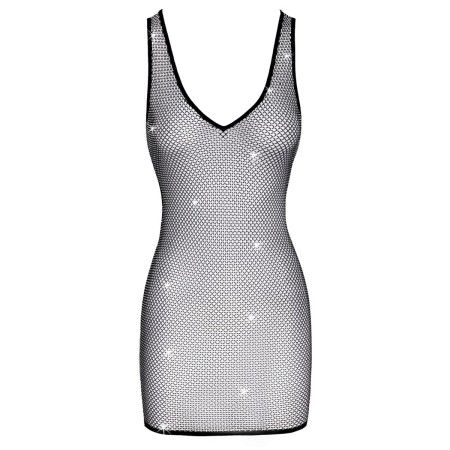 Mini robe maille et strass - Cottelli PARTY