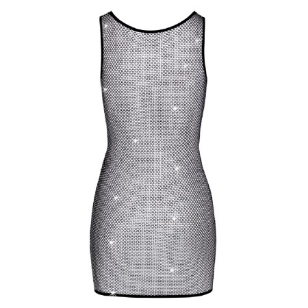 Mini robe maille et strass - Cottelli PARTY