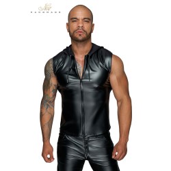 Mini-jupe noire transparente - Cottelli PARTY