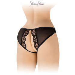 Bas résille jarretière dentelle Beige - Ohyeah