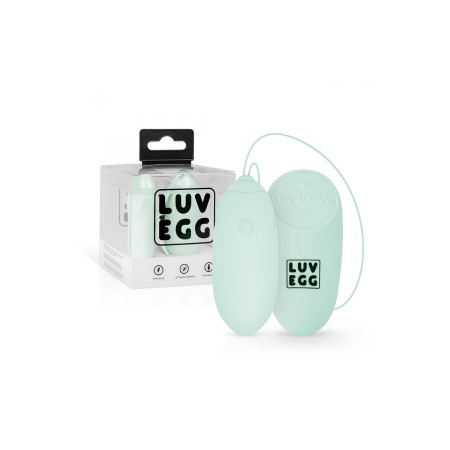 Oeuf vibrant télécommandé vert - LUV EGG