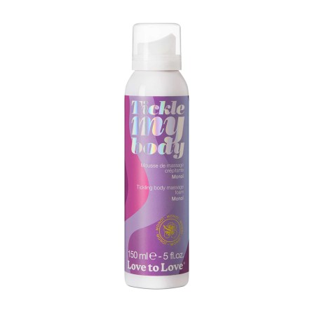Mousse massage crépitante - monoï