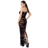Robe bustier Bondesque F358 - Noir Handmade
