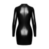 Mini robe Vixen F366 - Noir Handmade