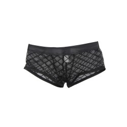 Boxer noir transparent