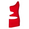 Robe rouge V-9249 - Axami