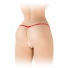 String avec perles Venusina - rouge