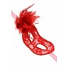Loup semi-rigide La Traviata - rouge