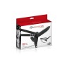 Double gode ceinture noir vibrant - Fetish Tentation