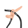 Double gode ceinture chair vibrant - Fetish Tentation
