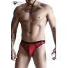 String en wetlook rouge - Regnes
