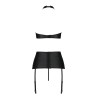 Ensemble sexy faux cuir Nancy - Passion