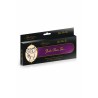 2 liens BDSM satin pourpre - Sweet Caress