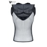 T-shirt à capuche en mesh - Regnes