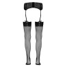 Bas résille noir - Cotelli Legwear