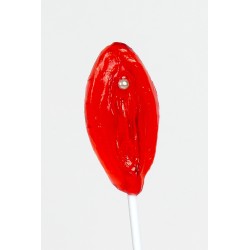 Sucette vulve fraise - Secret Play