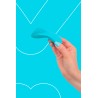Mini vibro rechargeable SilkenTouch bleu - FairyGasm