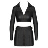 Ensemble top et jupe courte noir - Cottelli PARTY 
