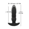 Plug va-et-vient RC Thrusting Massager - Anos