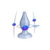 Plug anal Diamond M Fantasy Collection - SilexD
