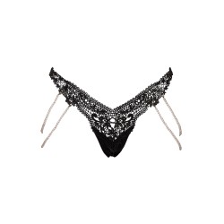 String Rio avec chaines de perles - Cottelli LINGERIE 