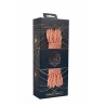 Coffret 3 cordes de bondage Premium - Rosy Gold