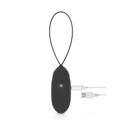 Oeuf vibrant télécommandé noir - LUV EGG