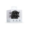 Oeuf vibrant télécommandé noir - LUV EGG