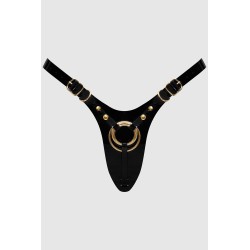 Harnais Fabulous noir vernis - Strap On Me