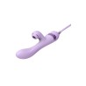 Vibro Rabbit 3 en 1 Purple Sucker - DIK