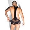 Combishort noir - J Lingerie