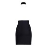 Robe noire V-9149 - Axami