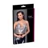 Top en métal argenté - Cottelli ACCESSOIRES