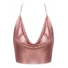 Top en métal doré rose - Cotelli ACCESSOIRES