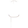 Top en métal doré rose - Cotelli ACCESSOIRES