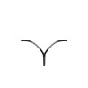 String en vinyle Dominae P014 - Noir Handmade