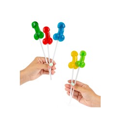 Sucette pénis Caipirinha avec alcool